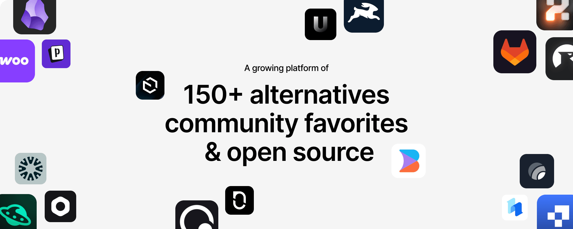 150+ alternatives
