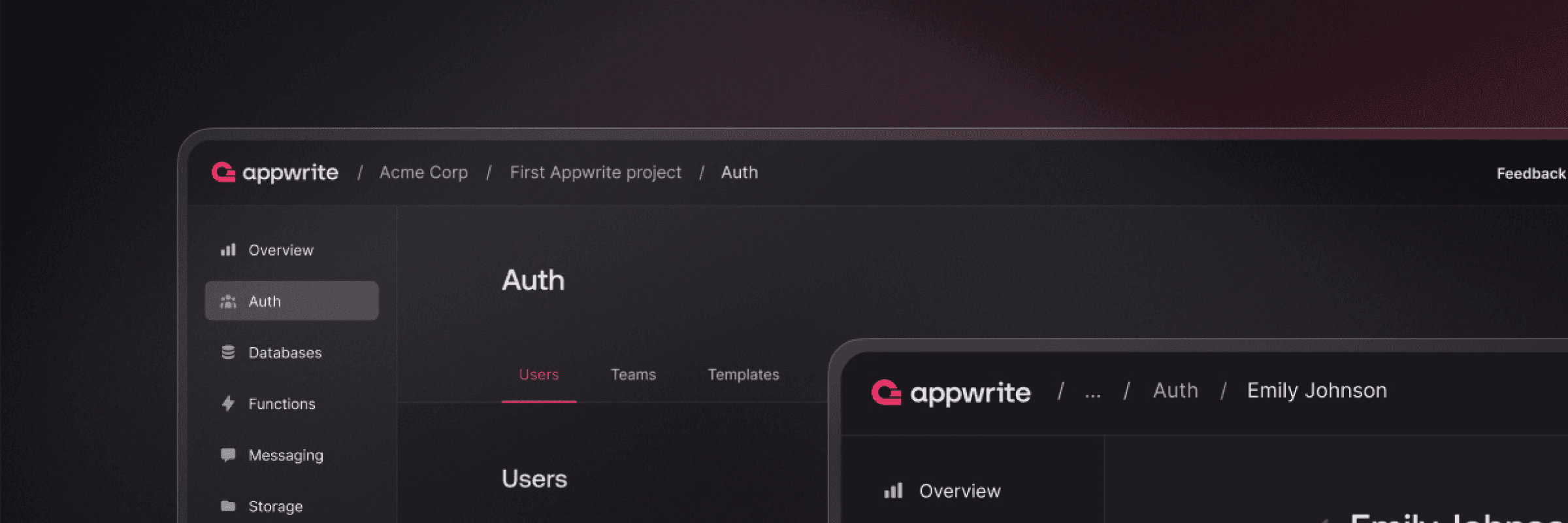 Appwrite banner