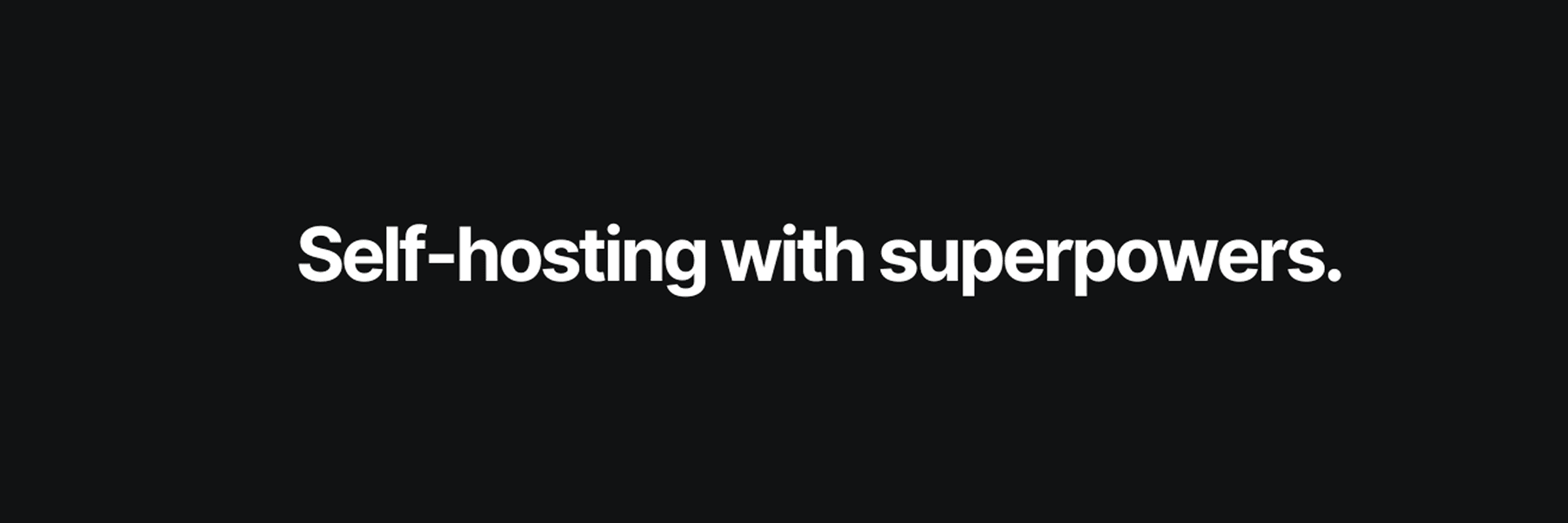 Coolify banner