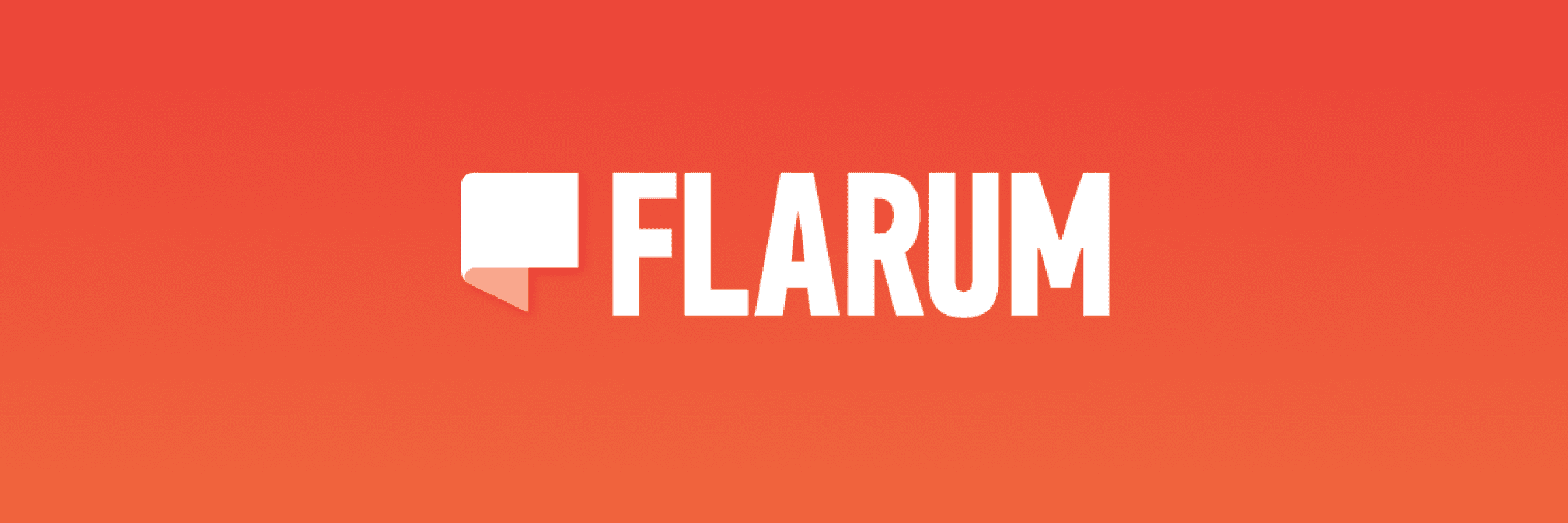 Flarum banner