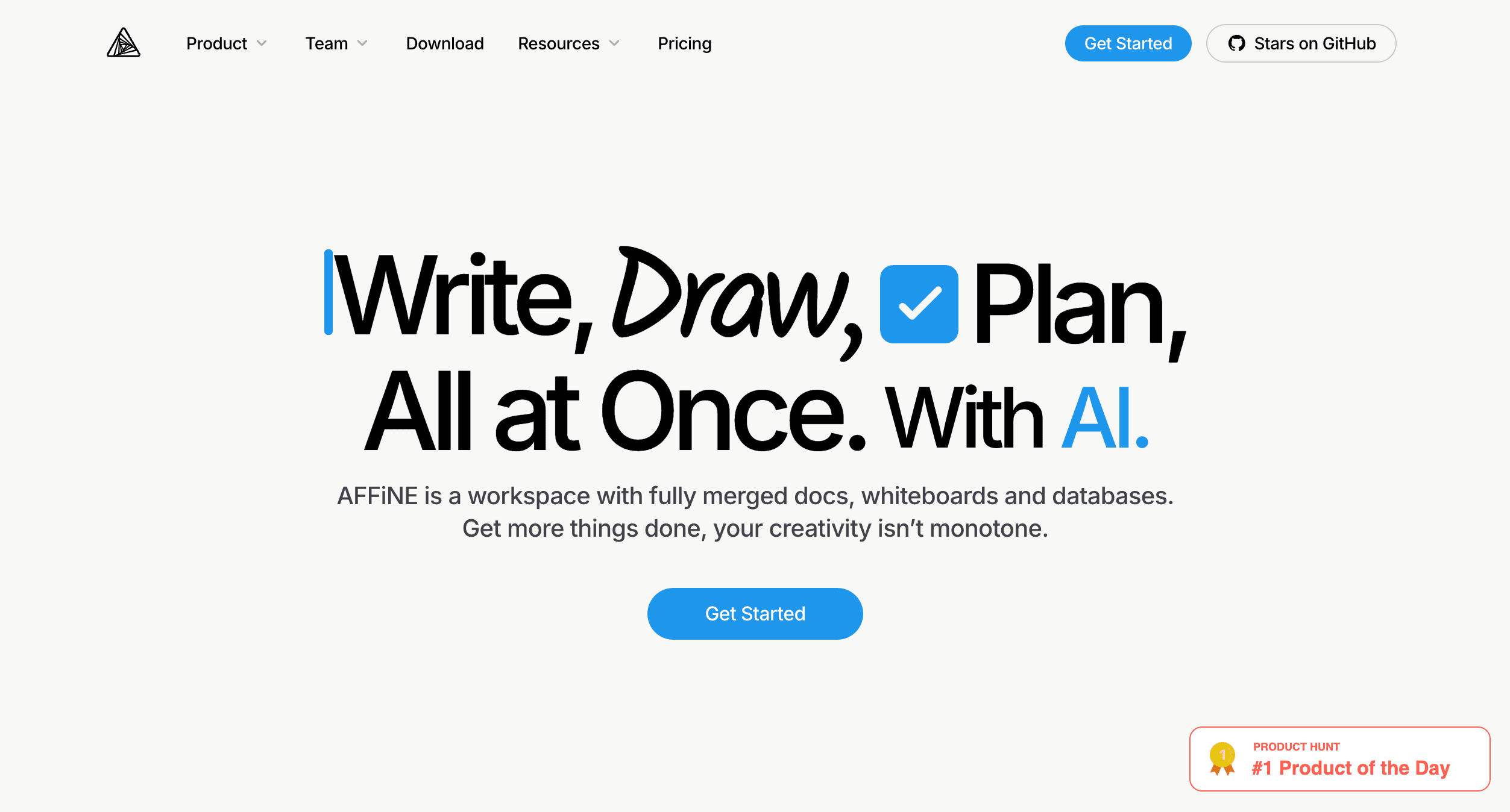 Affine screenshot