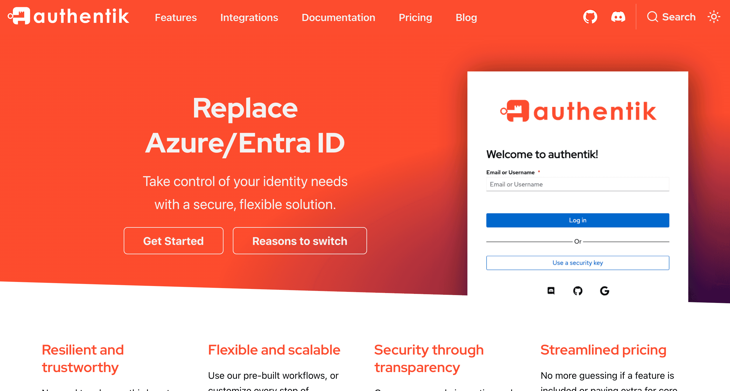Authentik screenshot