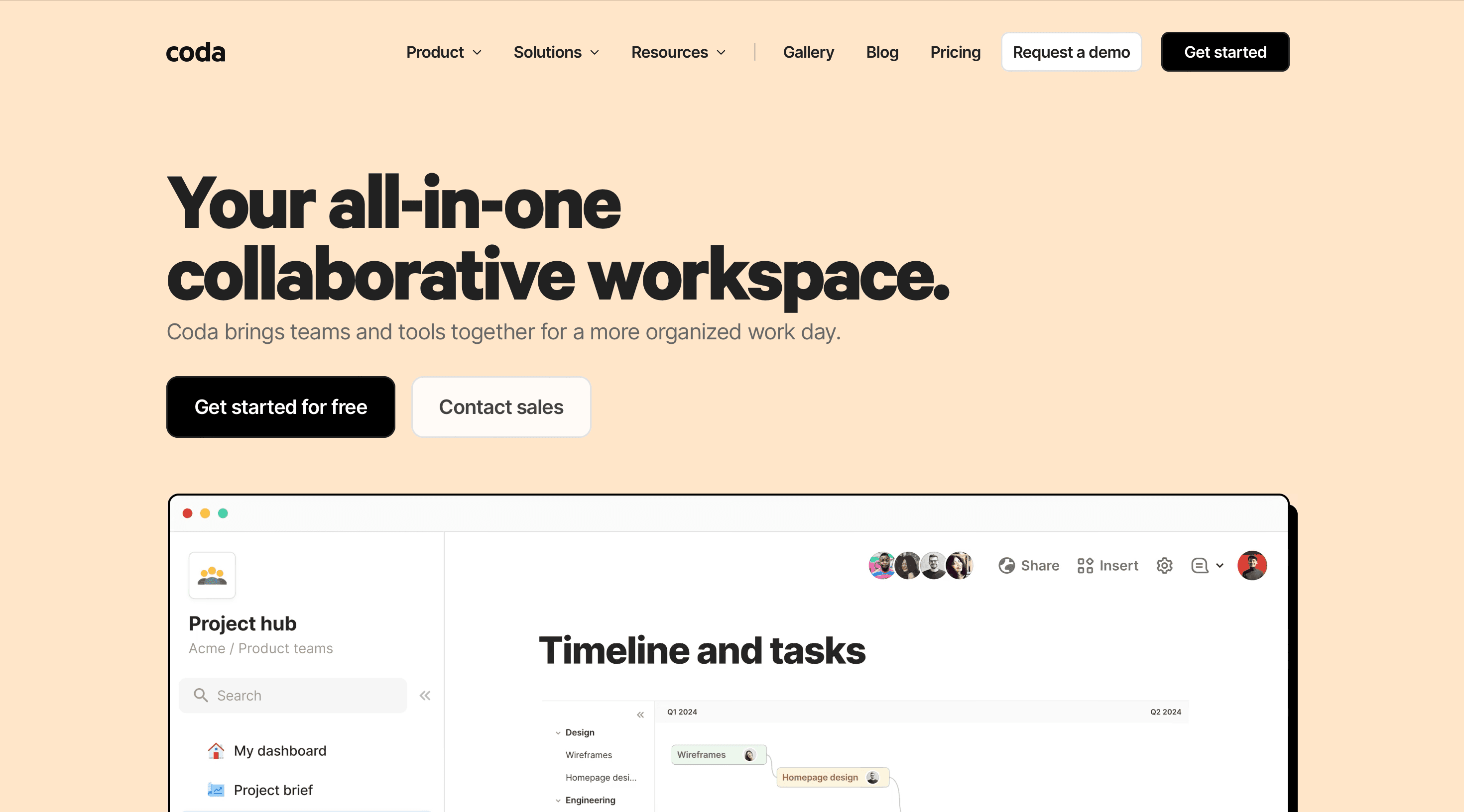 Coda screenshot