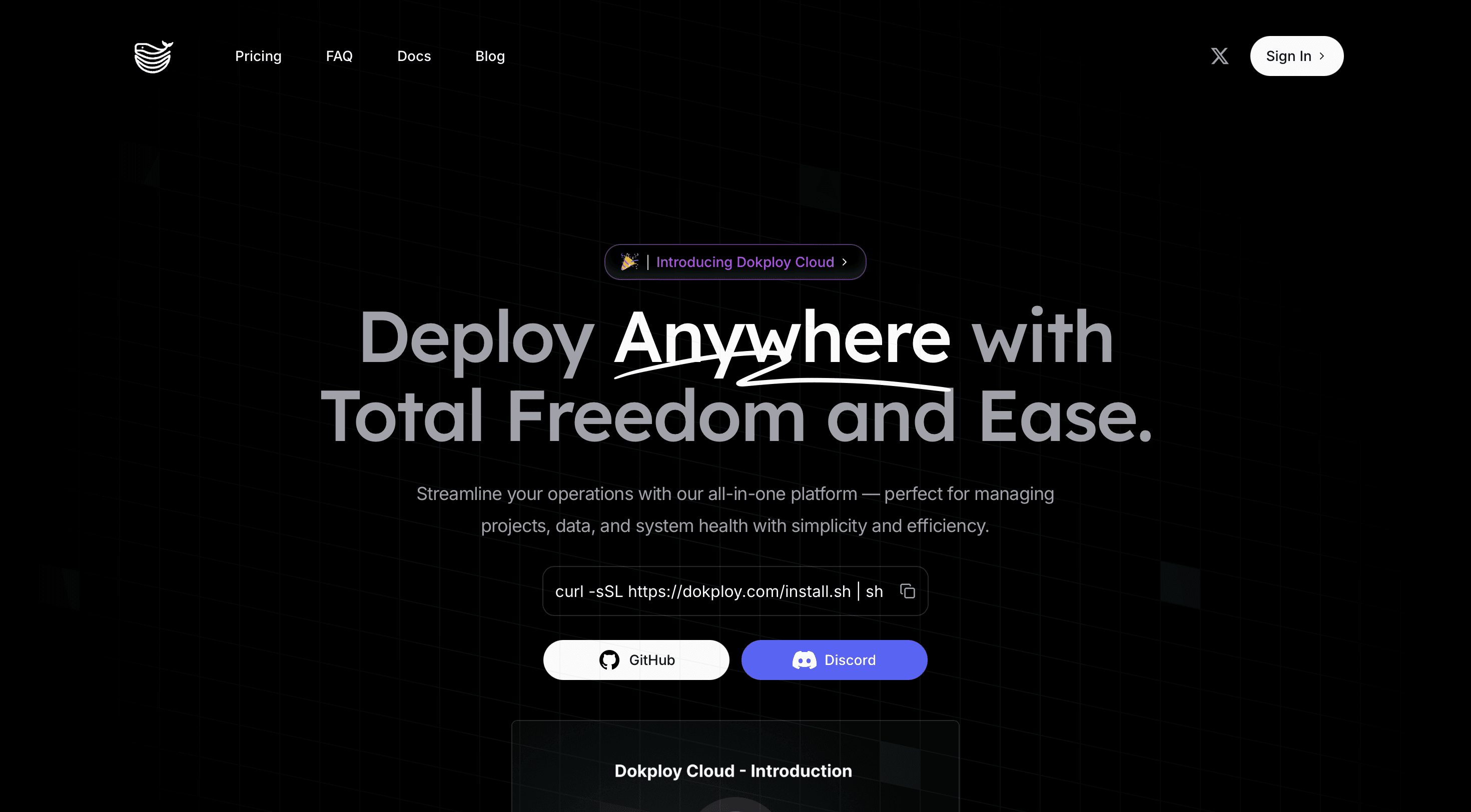 Dokploy screenshot