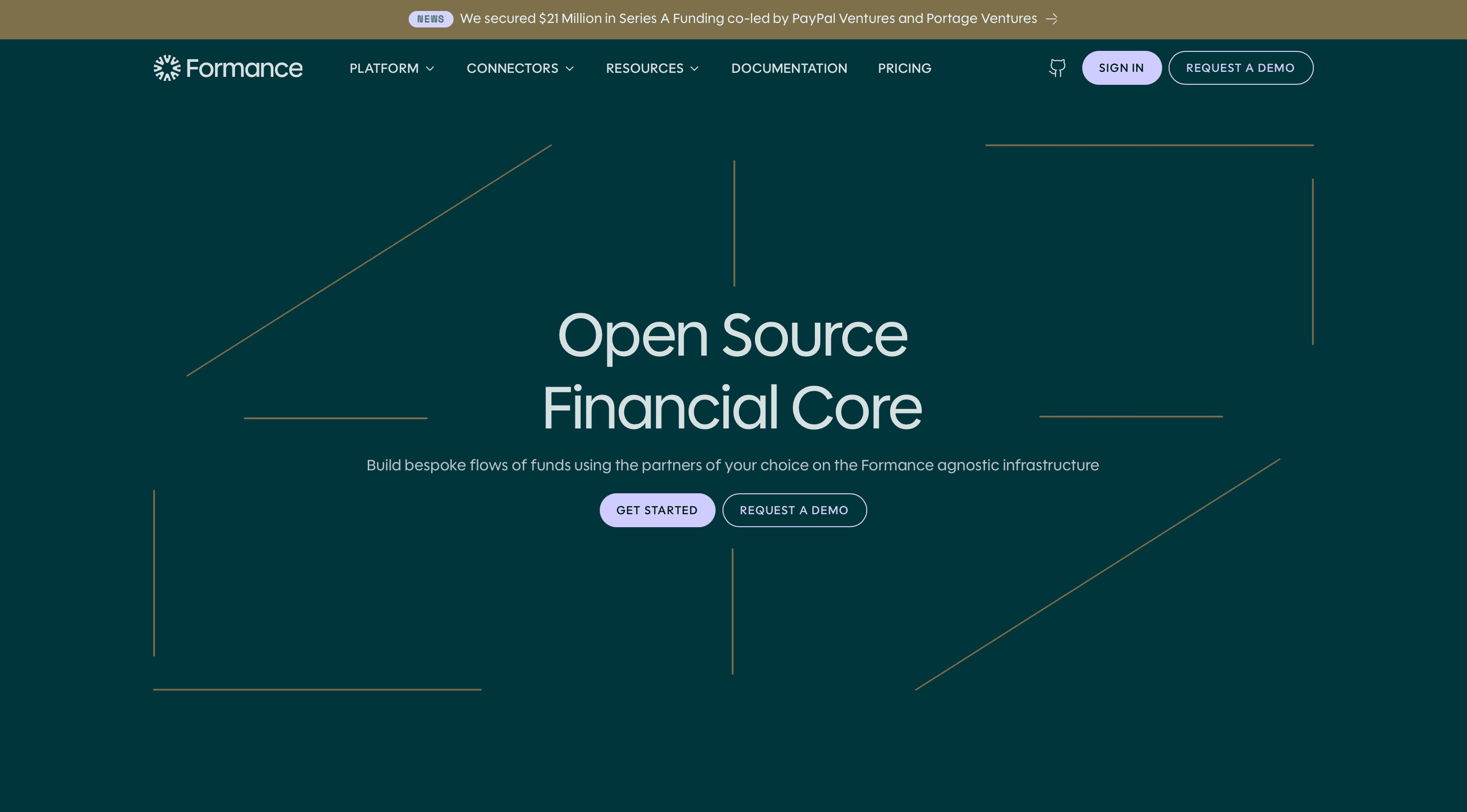 Formance screenshot