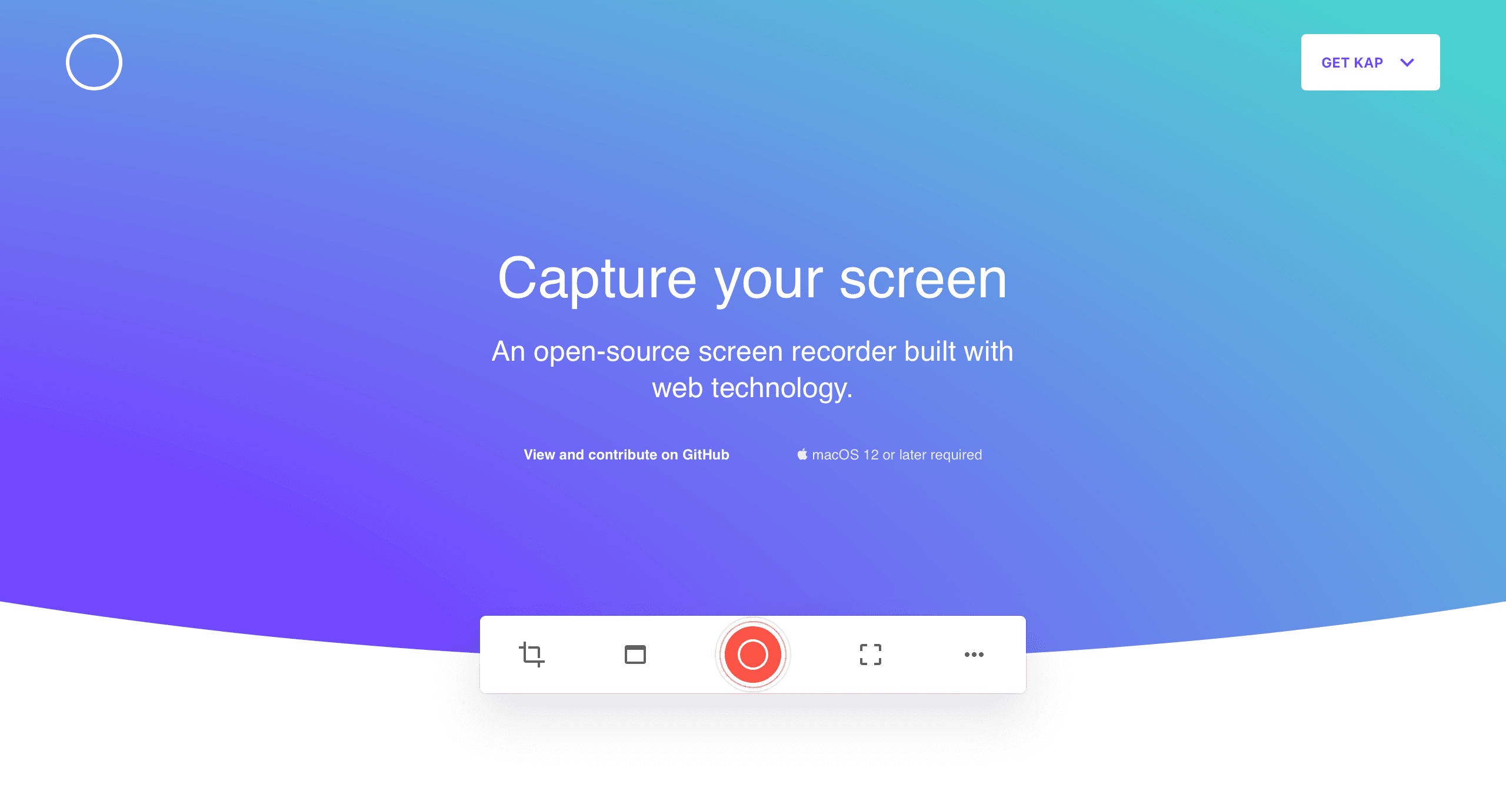 Kap screenshot