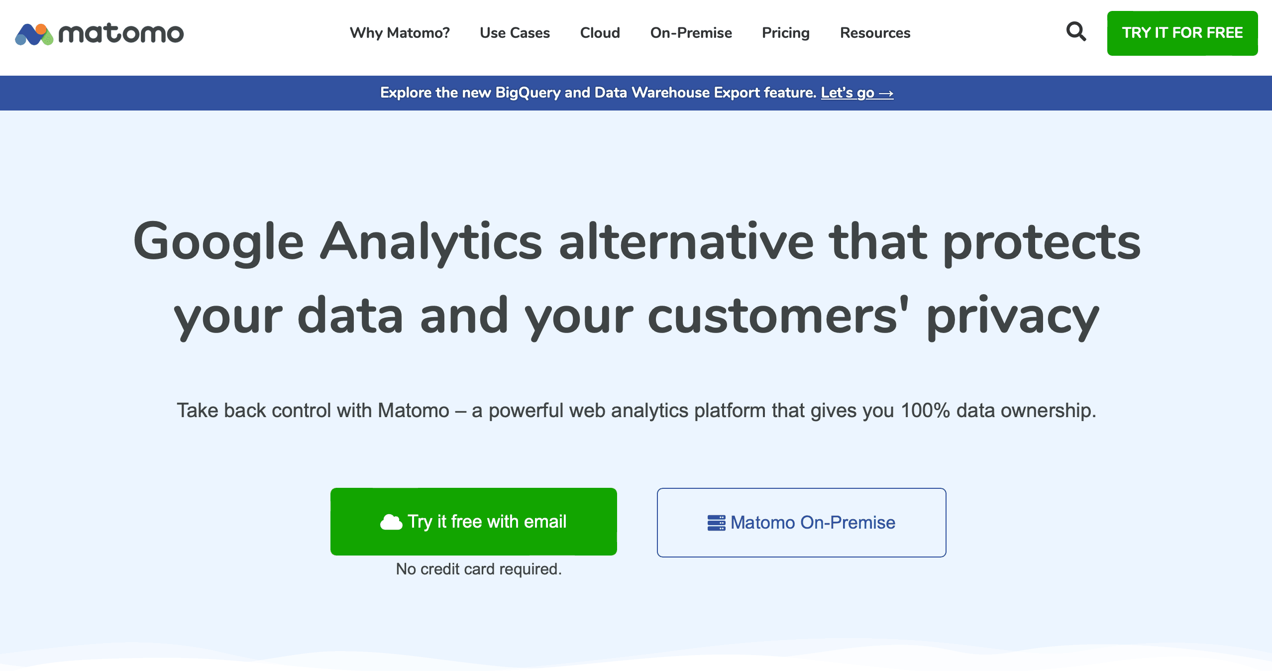 Matomo screenshot
