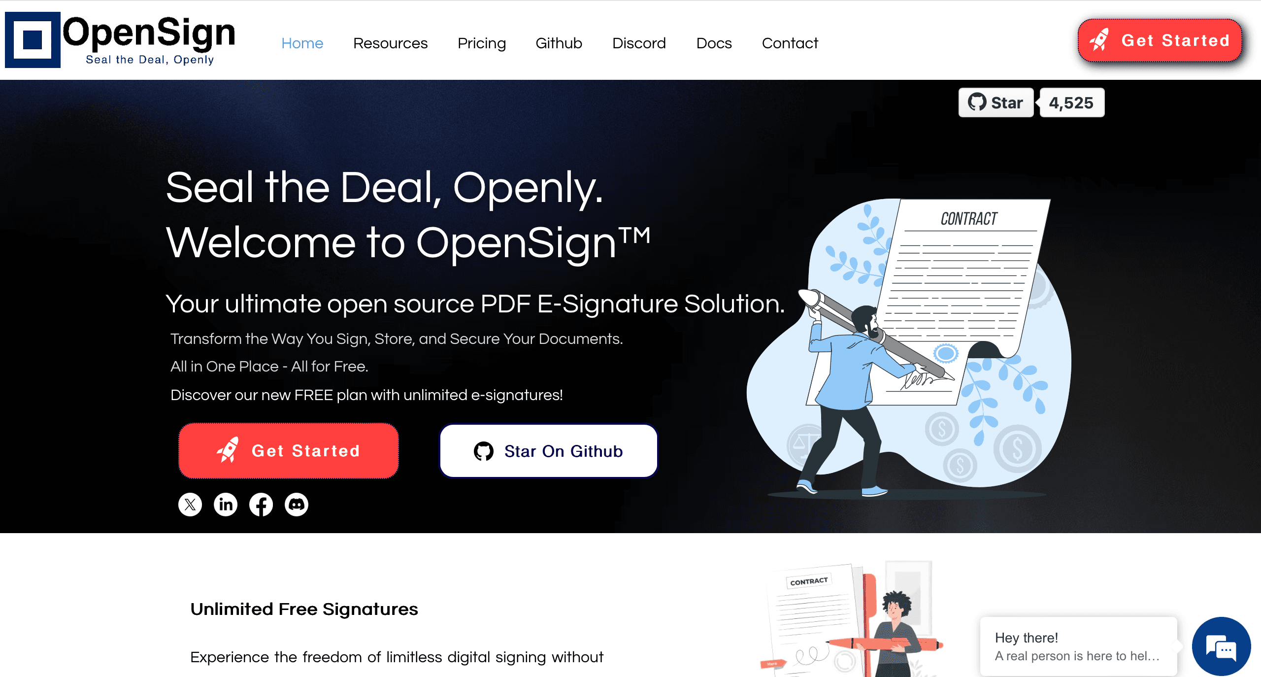 OpenSign screenshot
