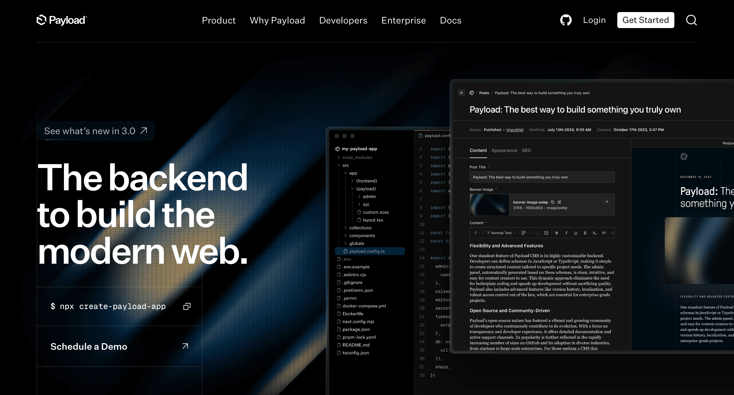 Payload screenshot