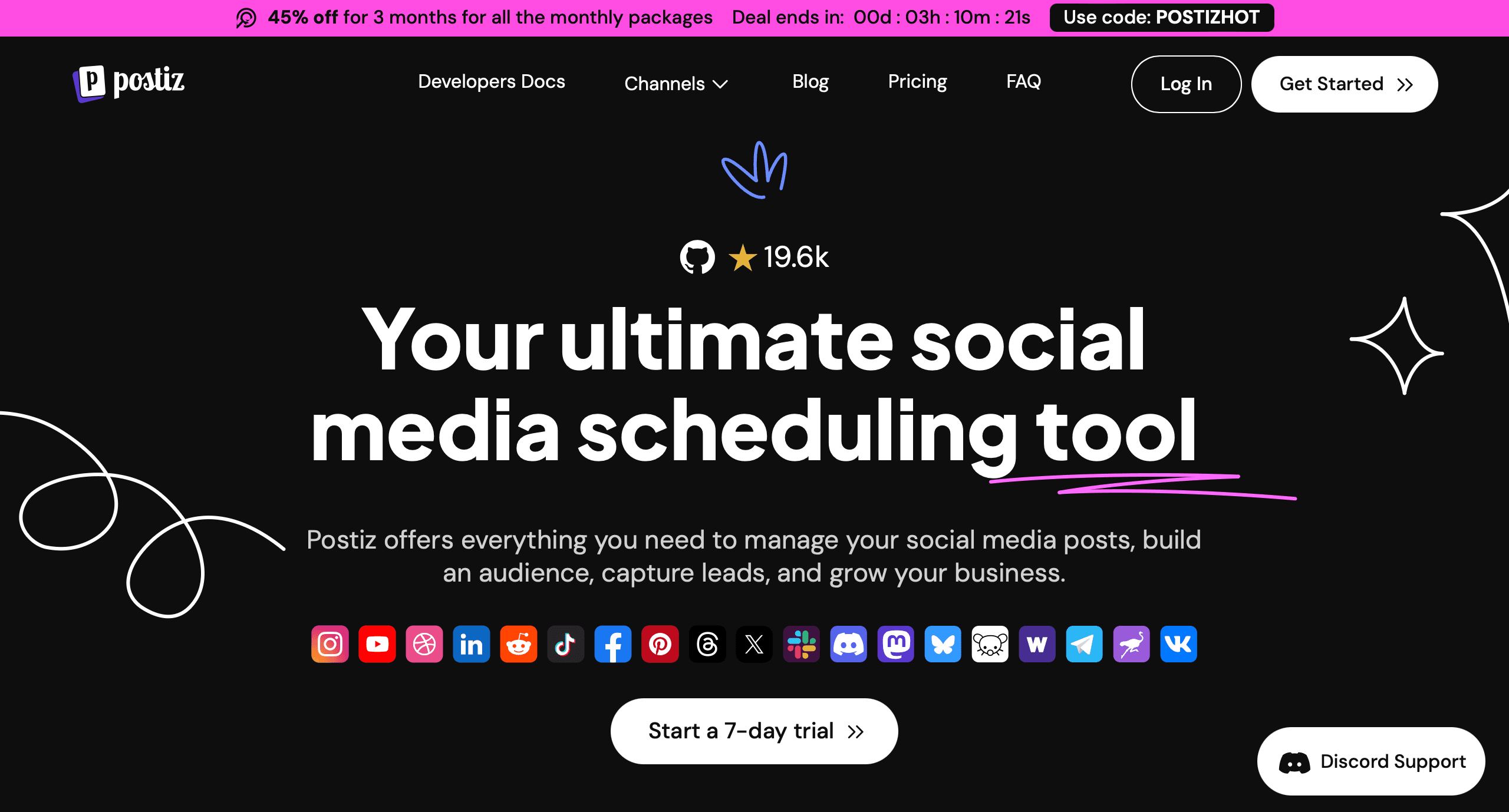 Postiz screenshot