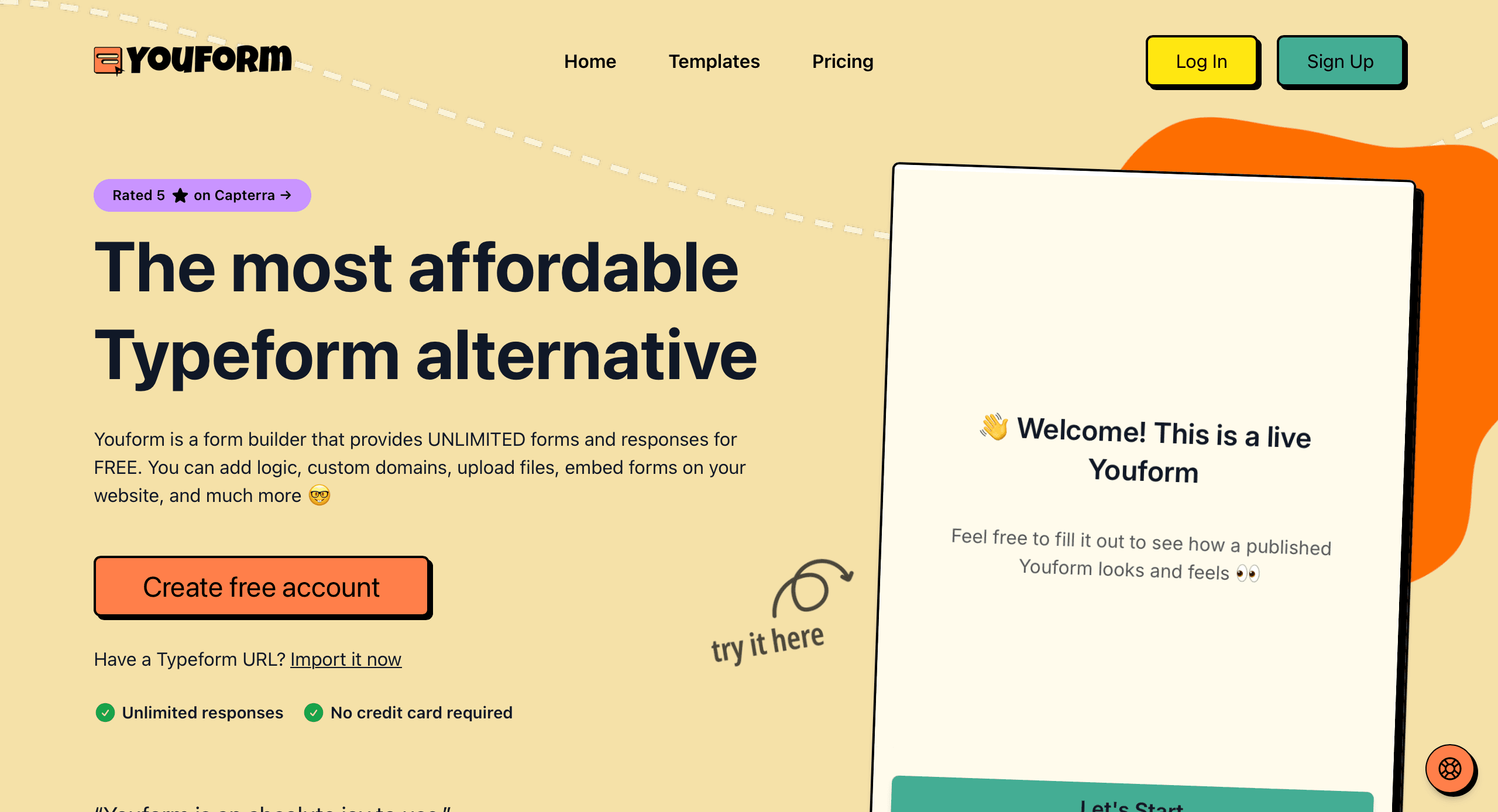 Youform screenshot